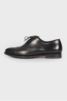 Perforated men's oxford shoes