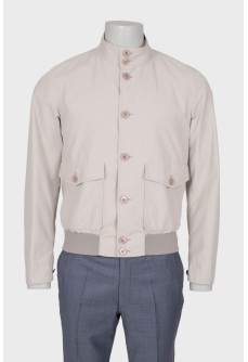 Men\'s jacket with buttons
