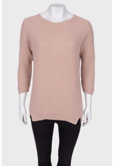 Cashmere sweater in the color of the mocha
