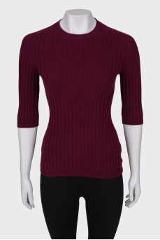 Cashmere Burgundy Sweater
