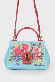 Lucia Bag with flowers