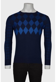 Men\'s geometric sweater