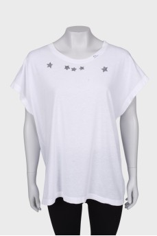 T-shirt with stars print