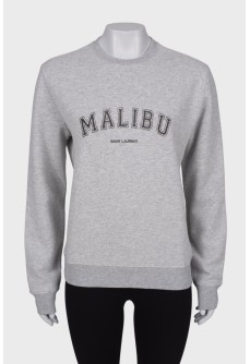 Malibu fleece sweatshirt with tag