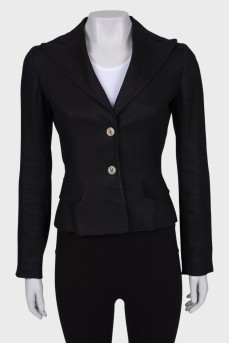 Linen black jacket