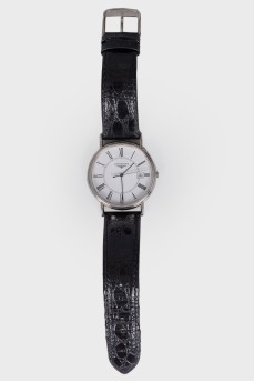 Men's watch with Roman numerals