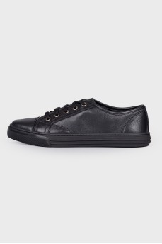 Calfskin Miro Soft sneakers with tag