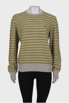 Striped wool sweater