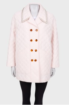Crepe De Chine Coat with tag