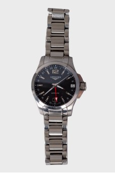 Conquest Automatic Black Dial Men's Watch L3.687.4.56.6