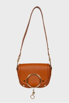 Mara brown leather bag