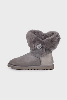 Uggs with fur and rhinestones