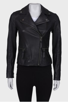 Classic leather jacket