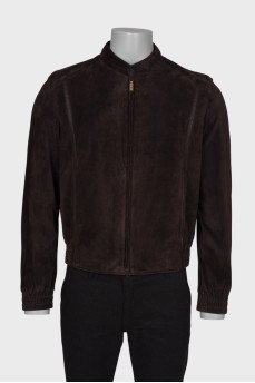 Men's brown suede jacket