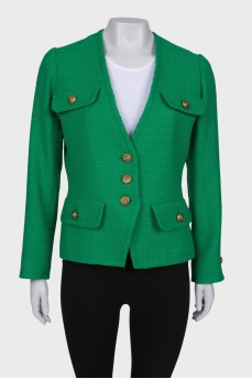 Vintage tweed green jacket