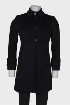 Men's black coat