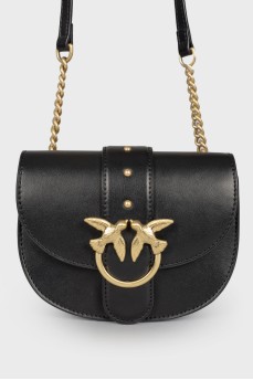 Mini bag with gold hardware
