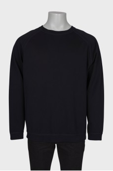 Men's black sweatshirt