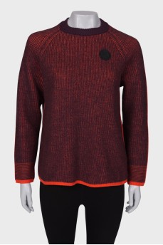 Two tone straight jumper