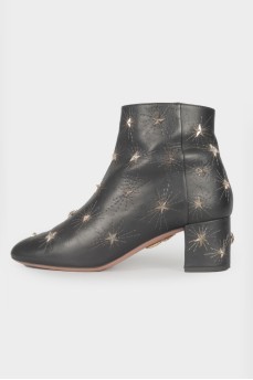 Cosmic Star ankle boots