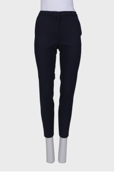 Classic navy trousers
