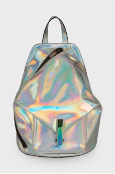 Mother-of-pearl backpack