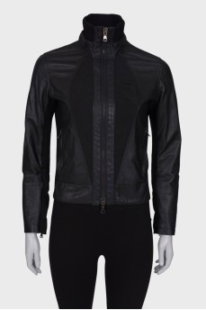 Black combo jacket