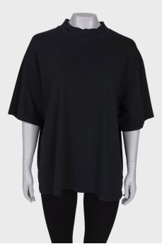 Black loose fit T-shirt