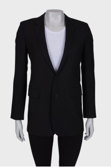 Black wool jacket