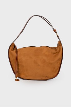 Eco leather hobo bag