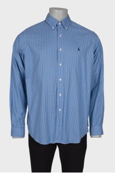 Men's checkered shirt