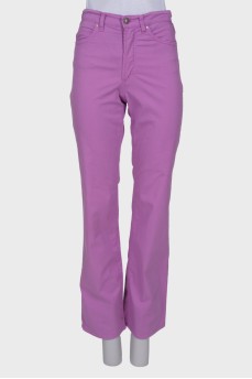 Pink jeans loose fit