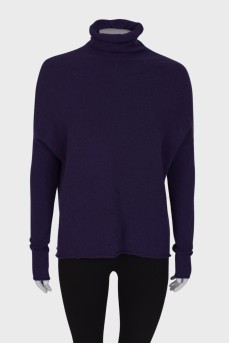 Purple long sleeve sweater