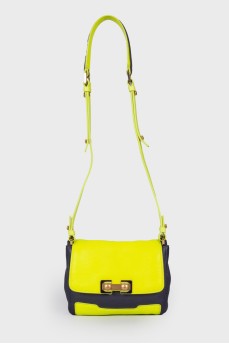 Combined bright yellow bag