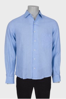 Men's blue shirt