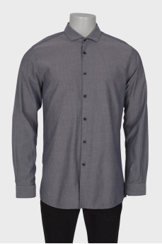 Men's classic gray shirt