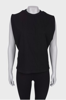 Black loose fit T-shirt