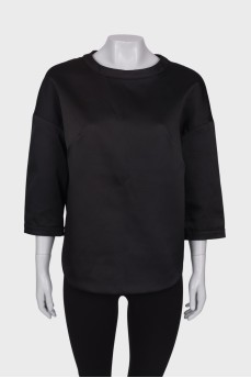 Black oversized jumper