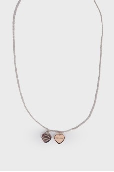 Silver pendant "heart"