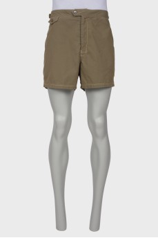 Khaki men's shorts
