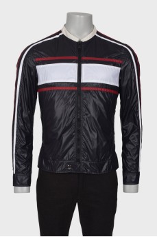 Men's windbreaker with tag