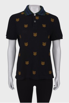 Men's T-shirt with embroidered print