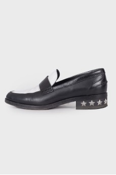 Heeled star loafers