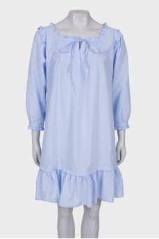 Light blue dress with frill
