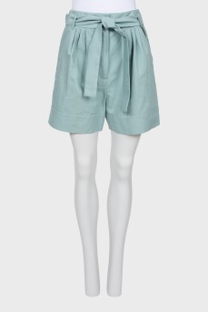 Light turquoise shorts