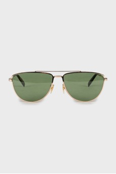 Green lens sunglasses