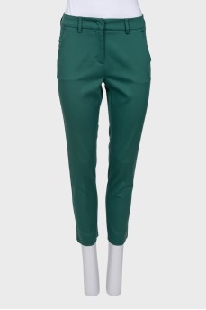 Green dress pants