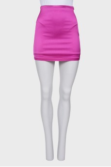 Pink skirt-shorts