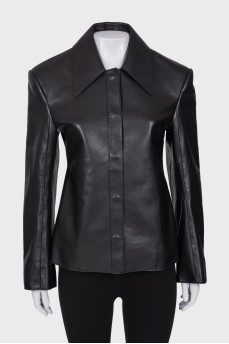 Black jacket with buttons