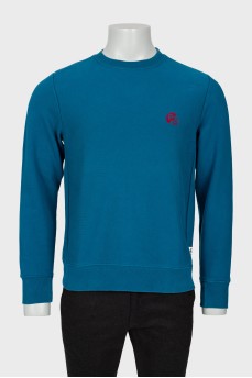 Men's blue sweatshirt